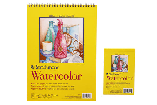 Additional product photo of the Strathmore 300 Series Watercolor Paper Pads.