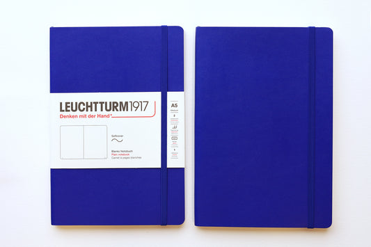 Leuchtturm 1917 A5 Softcover Notebooks, lovely, elegant softcover blank books for journaling or just doodling with your favorite pen!