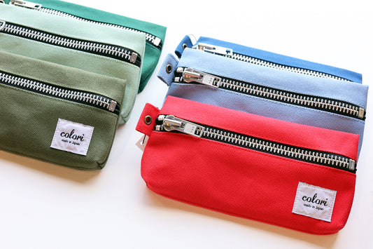 Additional product photo of the Colori Cotton Pen Case.