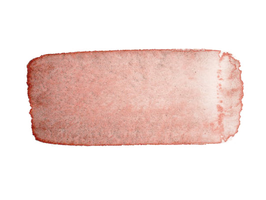A hand painted swatch of CfM Desert Pink.