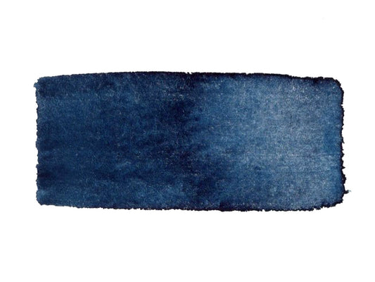 A hand painted swatch of CfM Denim.
