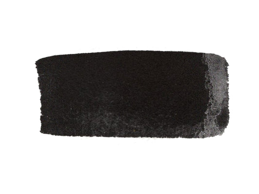 A hand painted swatch of Peach Black.