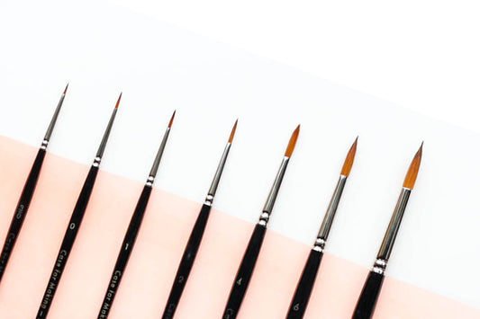 Additional product photo of the CfM Round Brushes.