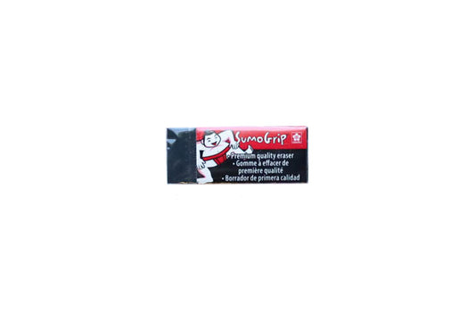 Sakura Sumo Grip Eraser, this latex-free, black eraser is a staff favorite and works to limit the amount of eraser shavings that collect on your work surface into one big…