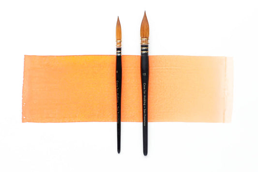 Two sizes side by side of the Case for Making Mop Brushes. From left to right: size 8, size 12.