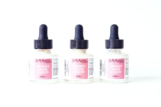 Dr. PH Martin's Liquid Frisket, want to keep an area completely clear of paint?
