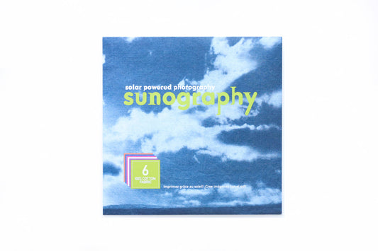 Sunography Cyanotype Fabric Kit, explore solar powered creativity!