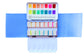 The 14-Color Bright Blends Watercolor Palette, a Case for Making handmade watercolor travel palette.