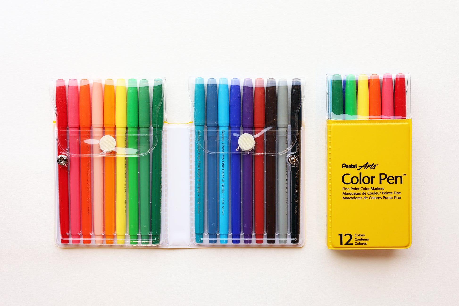 Additional product photo of the Pentel Color Pens.