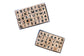 Hero Arts Woodblock Letter Rubber Stamp Sets, compact, easy to grip letter stamps in a playful font!