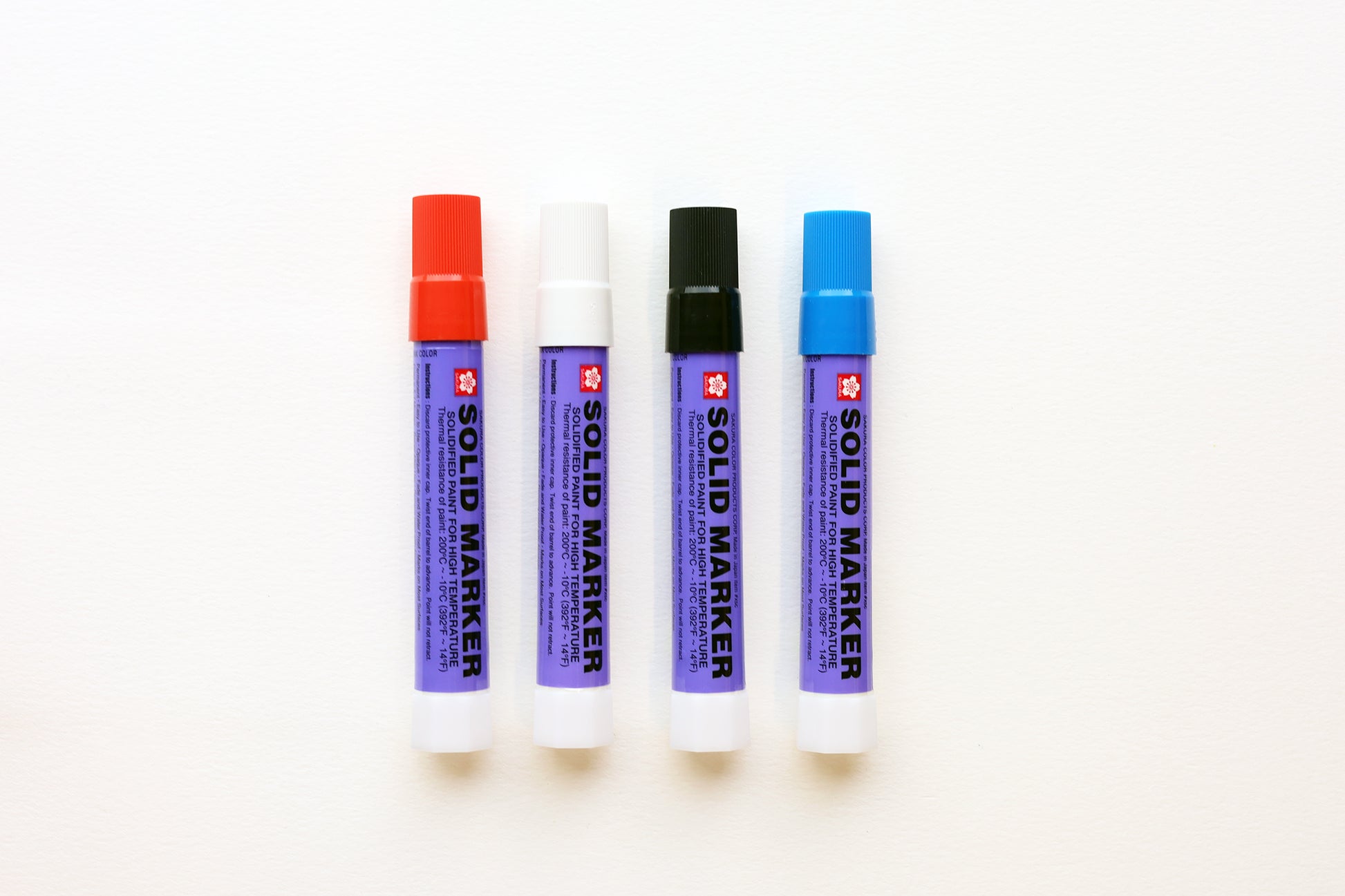 Sakura Solid Marker, a broad-tipped permanent oil-paint marker that can be used on just about any surface!