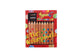Mix Color Pencils Set, these cute, natural wood color pencils are decorated with fun dots! Set of 10 mini pencils; comes with a double sharpener.