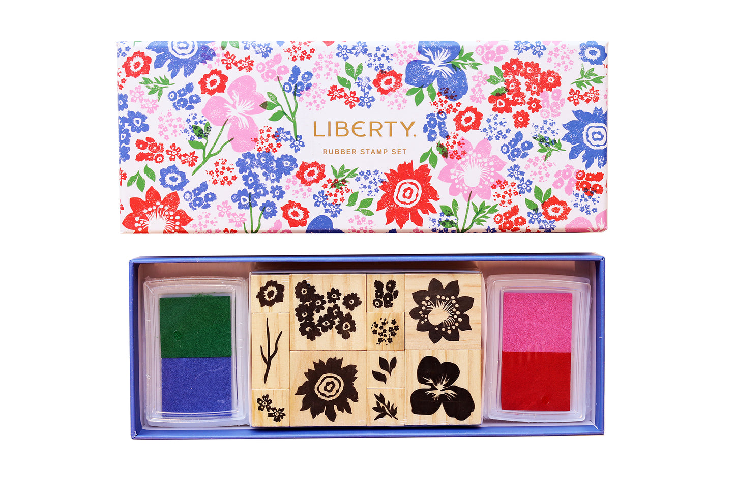 Liberty Rubber Stamp Set, everything we love about classic Liberty floral design, now in a lovely set of 11 stamps!