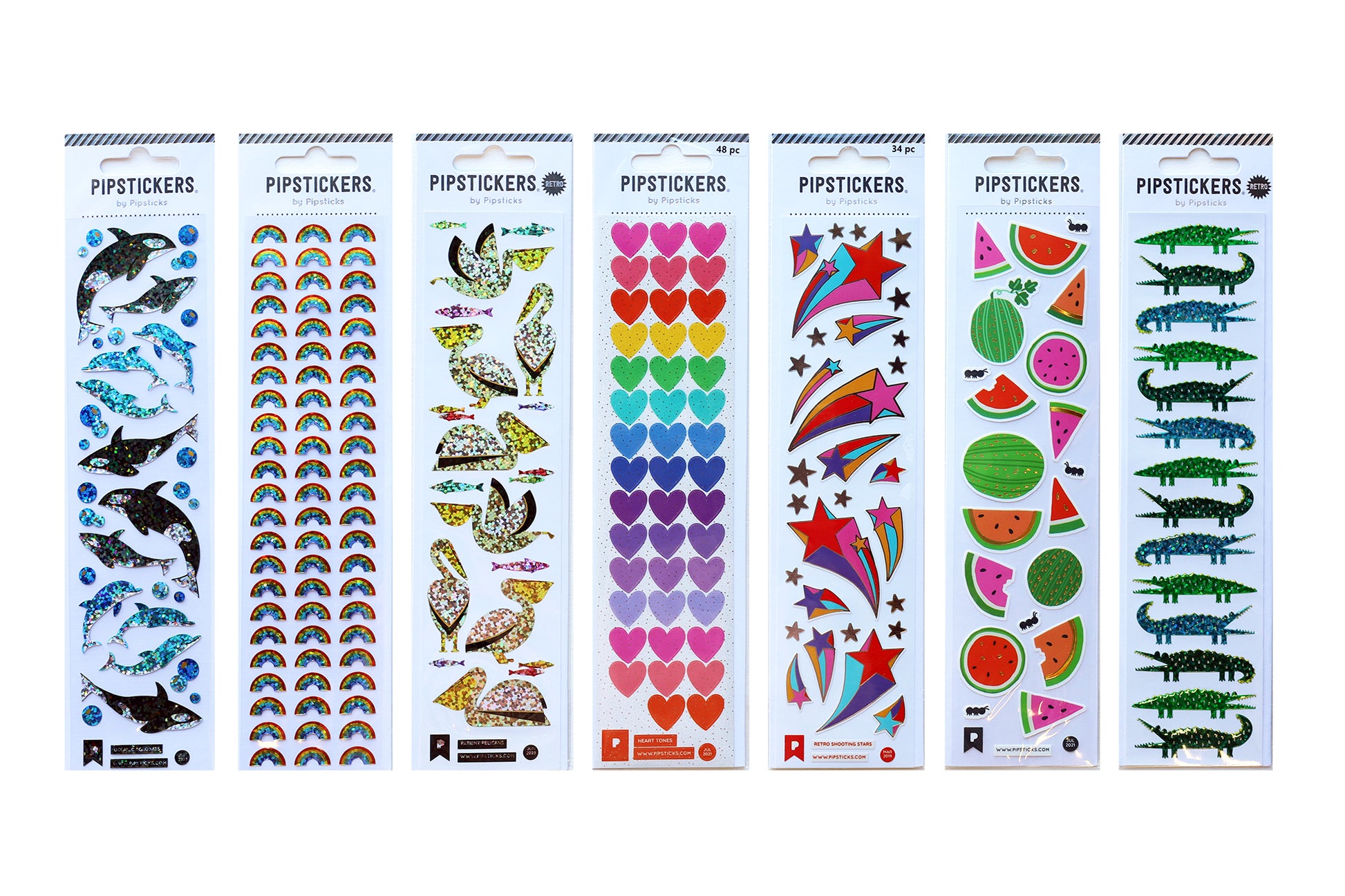 Pipsticks Small Sticker Packs, we firmly believe you're never too grown up for stickers, and Pipsticks are our faves!