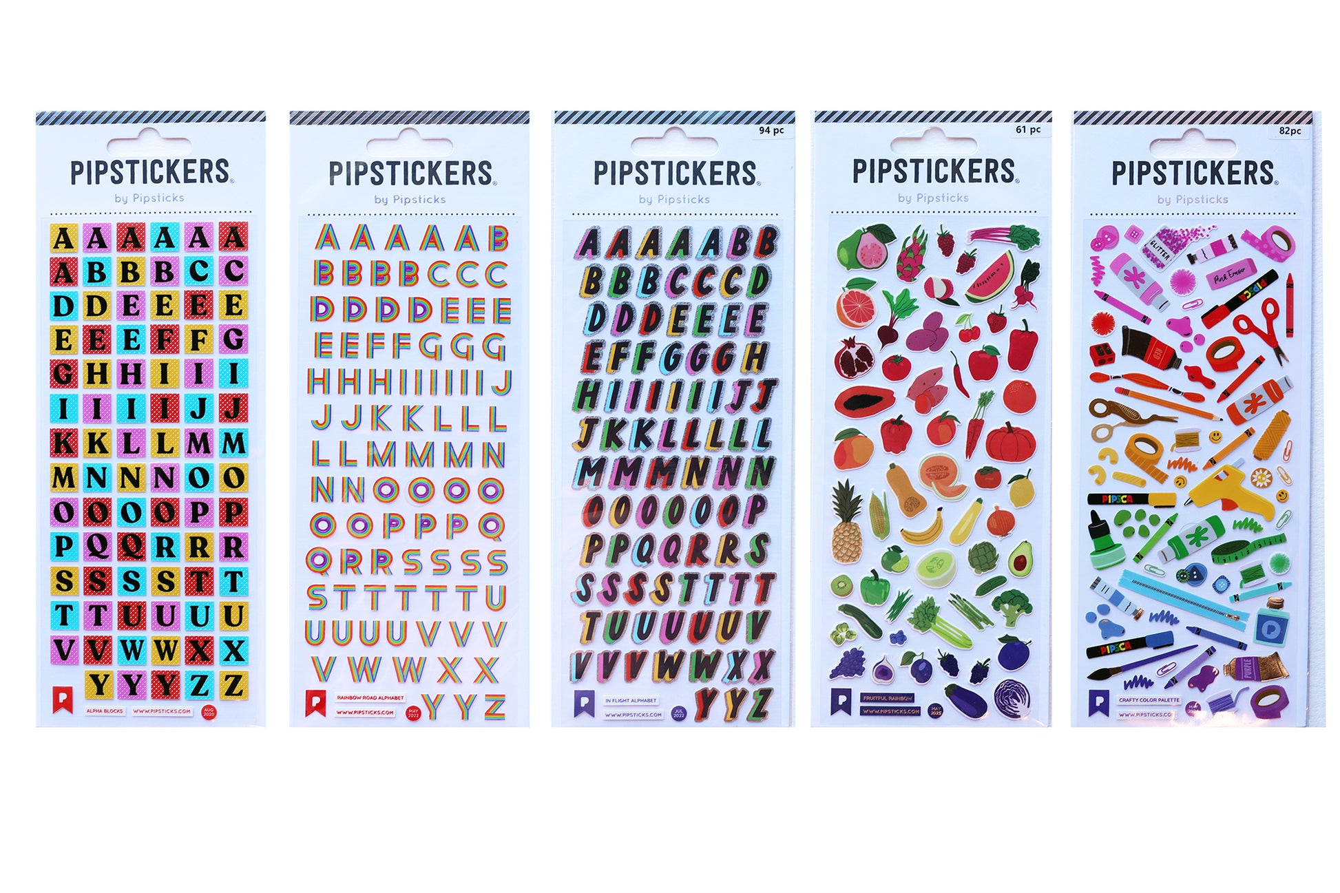 Pipsticks Medium Sticker Packs, we firmly believe you're never too grown up for stickers, and Pipsticks are our faves!