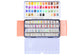 The 48-Color Core Collection Watercolor Palette, a Case for Making handmade watercolor travel palette.