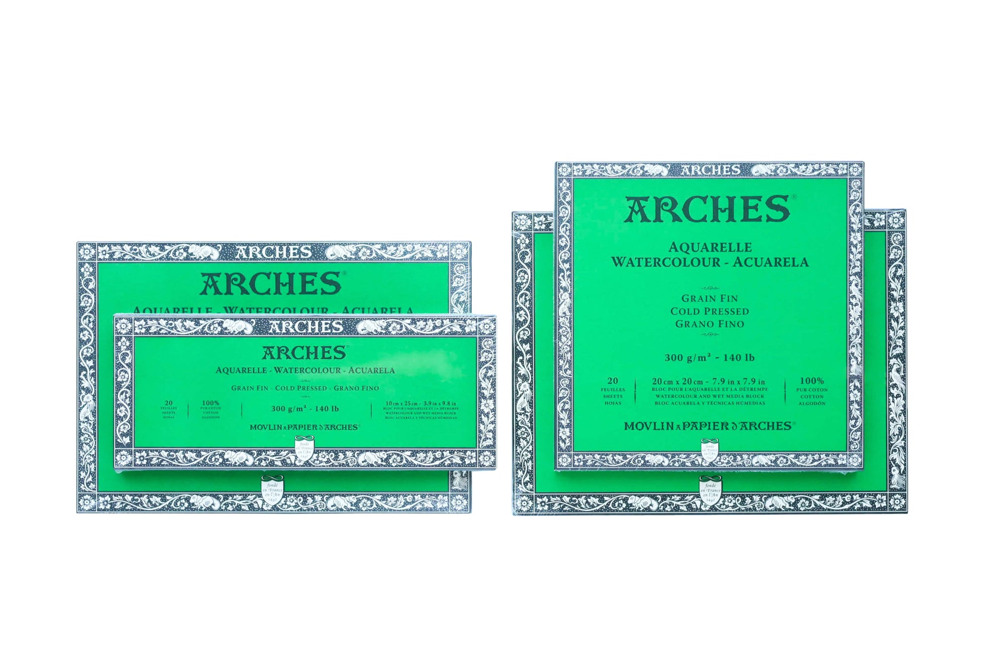 Arches Cold Press Watercolor Blocks, arches 100% cotton, acid free and PH-neutral paper is mould-made, gelatin-sized and air-dried in France—the best…