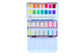 Case for Making pans filled with handmade watercolor paint, ready to be placed into the 14-Color Bright Blends Watercolor Palette.