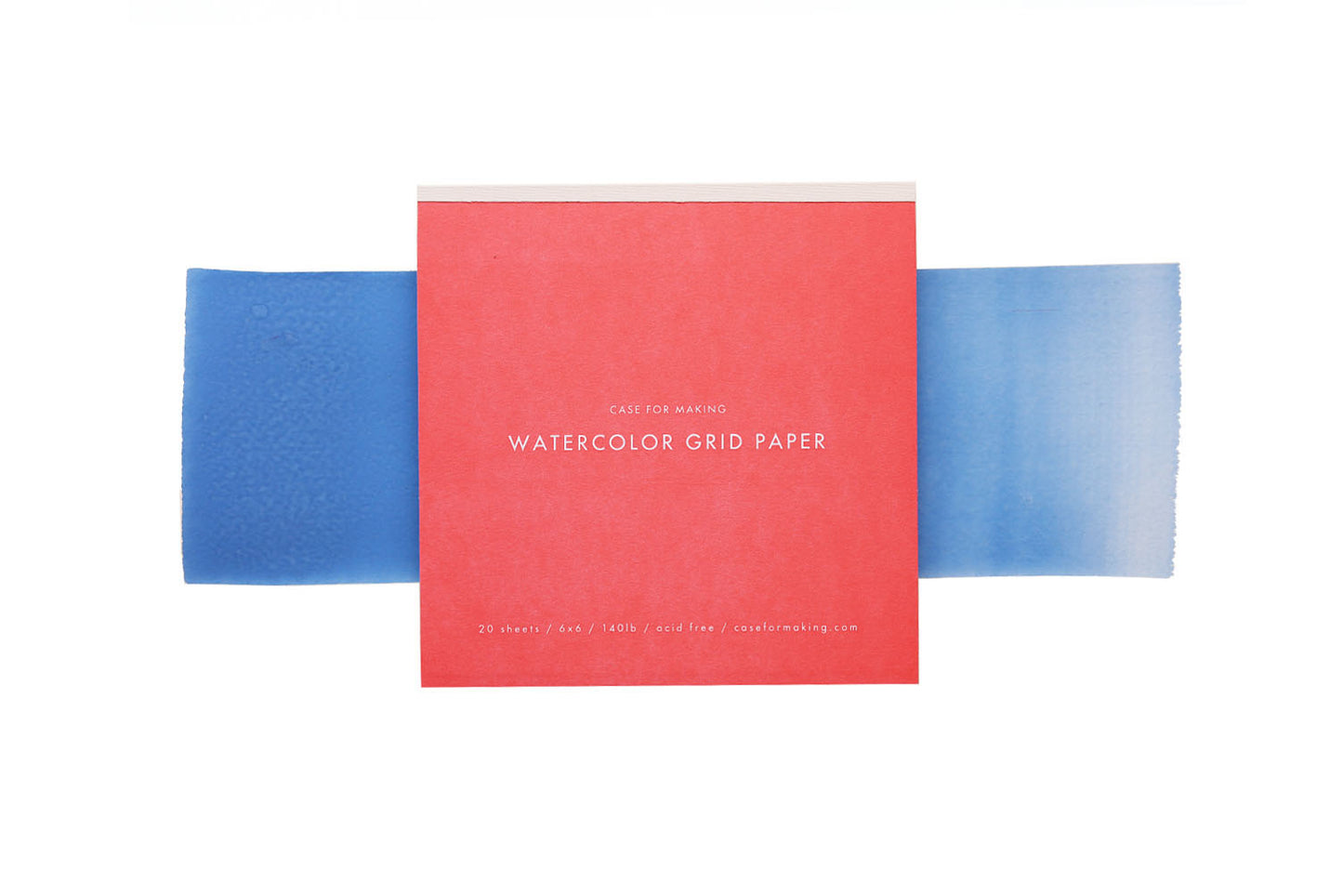 CfM Grid Paper, our OG letterpress paper pad! Perfect for painting swatches, repeat landscapes, or small studies.