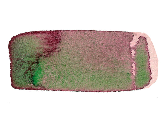 A hand painted swatch of CfM Sorrel.