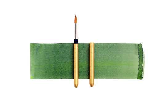 CfM Large Matte Gold Travel Brush, we love our Matte Gold Travel brushes so much that when our manufacturer told us they could produce a larger option…