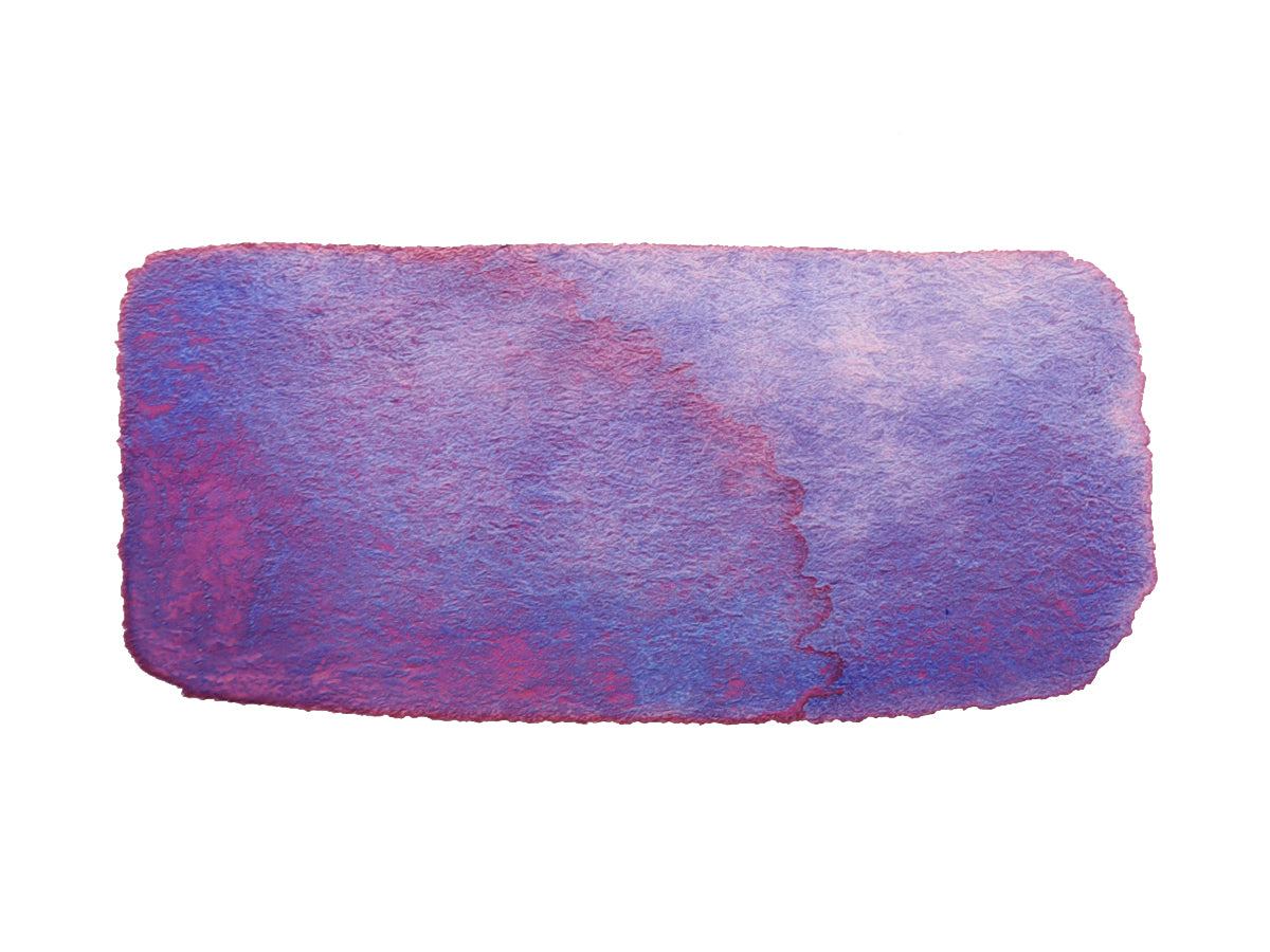A hand painted swatch of CfM Nebula.