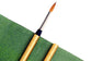 Additional product photo of the CfM Large Matte Gold Travel Brush.