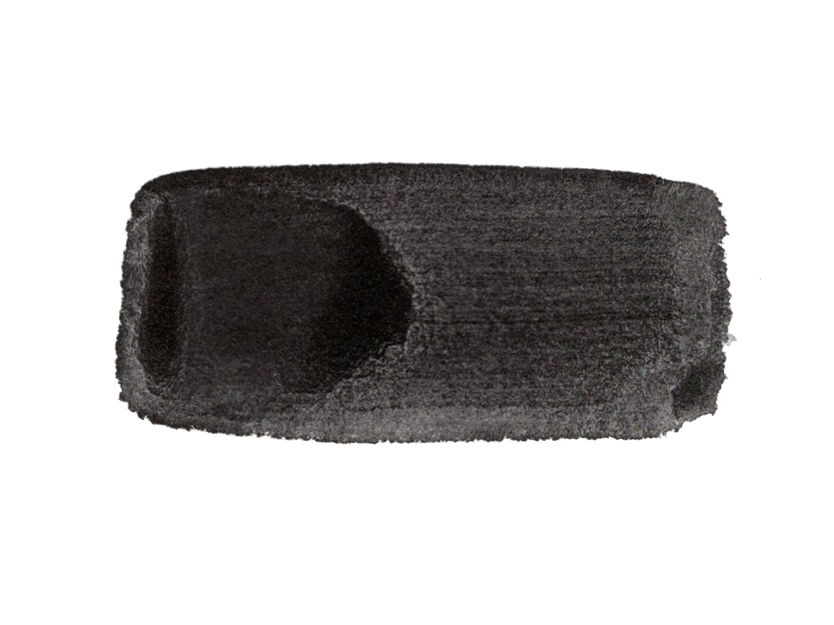 A hand painted swatch of Cherry Black.