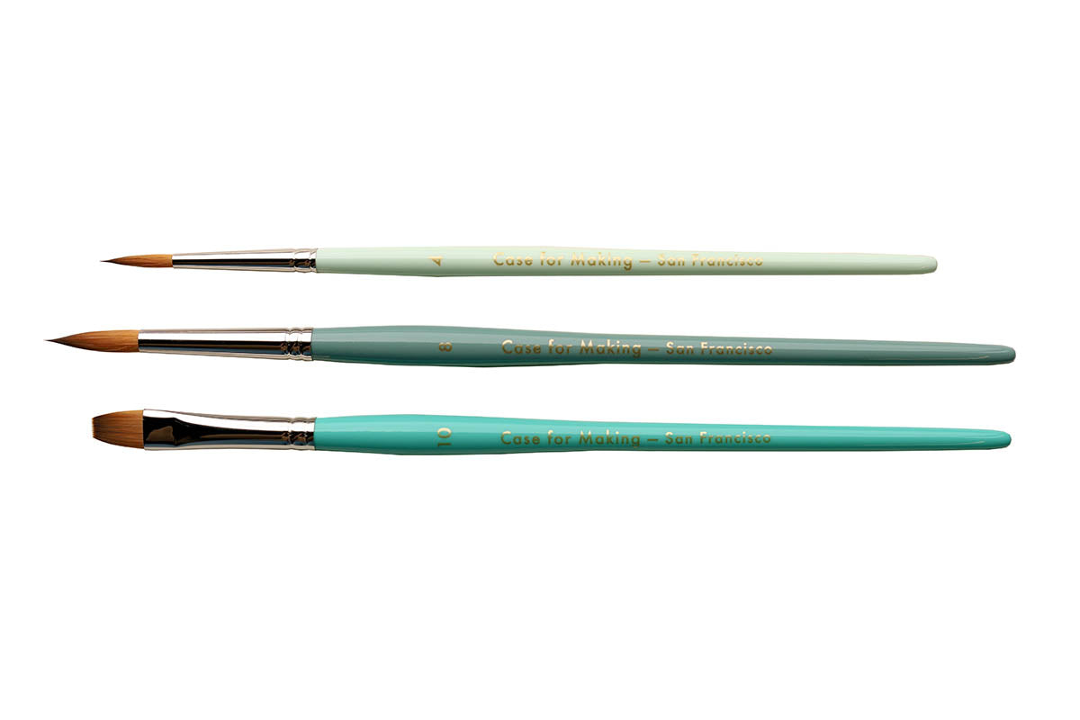 Additional product photo of the CfM Color Series Brushes.