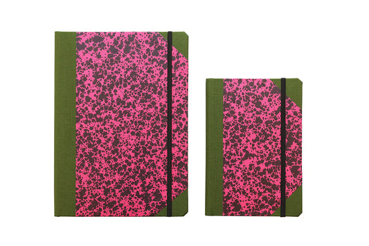Emilio Braga Sketchbooks - Carnation, the classic composition notebook reimagined! We love these fun and funky color combinations that keep us inspired!