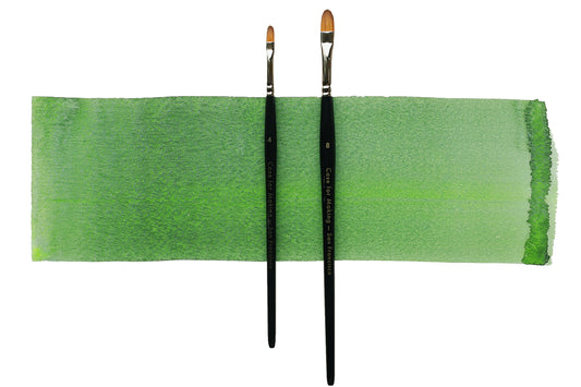 CfM Filbert Brushes, in the world of brush options, there's no substitute for the filbert's flat, oval tip when laying down, or filling in…
