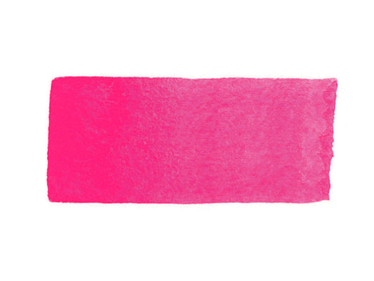 A hand painted swatch of Fluorescent Magenta.