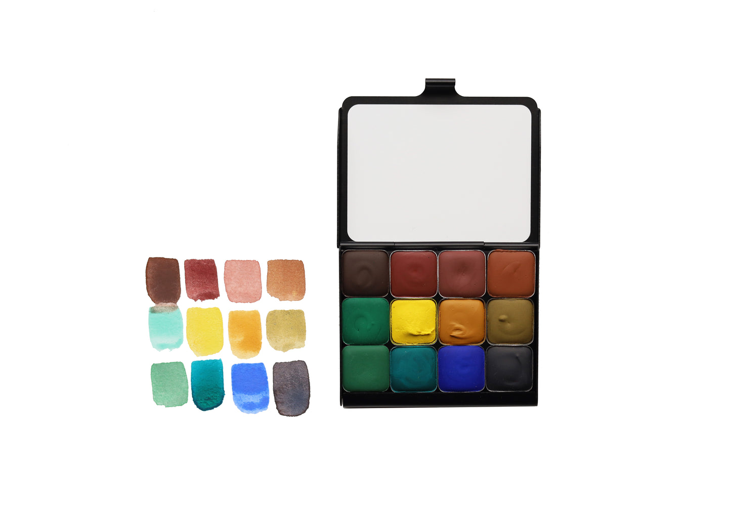 Additional product photo of the Desert Art Toolkit Watercolor Palettes.