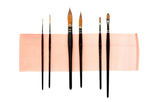 CfM Mop, Filbert & Liner Brush Bundle, with this bundle, you'll receive each of our CfM Mop, Filbert, and Liner Brushes—and save $7!