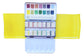 The 14-Color Muted Blends Watercolor Palette, a Case for Making handmade watercolor travel palette.