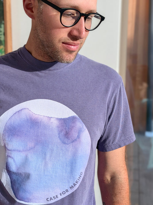 Additional product photo of the CfM Smoke Circle Swatch Tee.