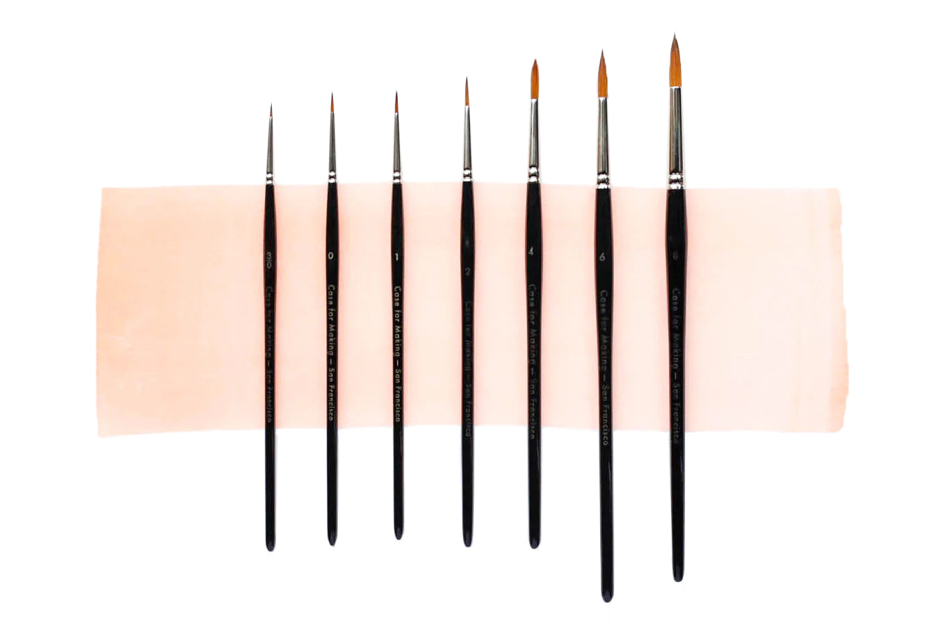 CfM Round Brush Bundle, with this bundle, you'll receive all eight of our CfM Round Brushes—and save $6!