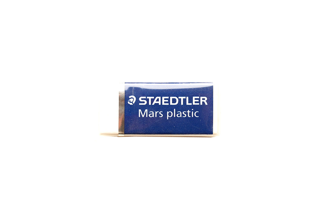 Staedtler Mars Mini Plastic Eraser, we love these mini erasers! Made in Germany of premium vinyl, they erase leaving hardly any residue.