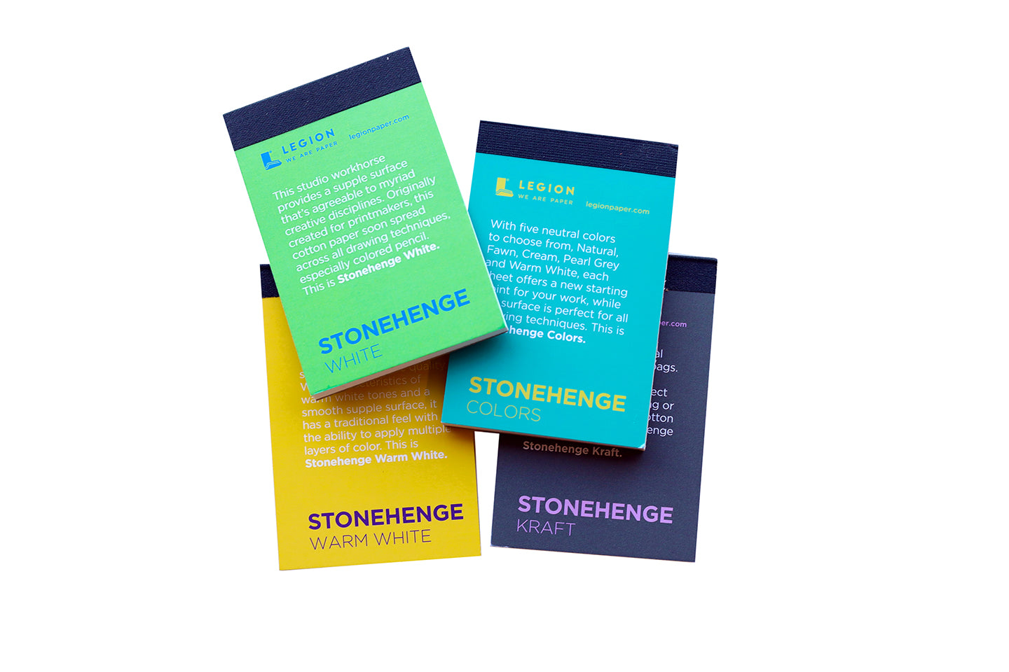 Additional product photo of the Legion Stonehenge Mini Paper Pads.