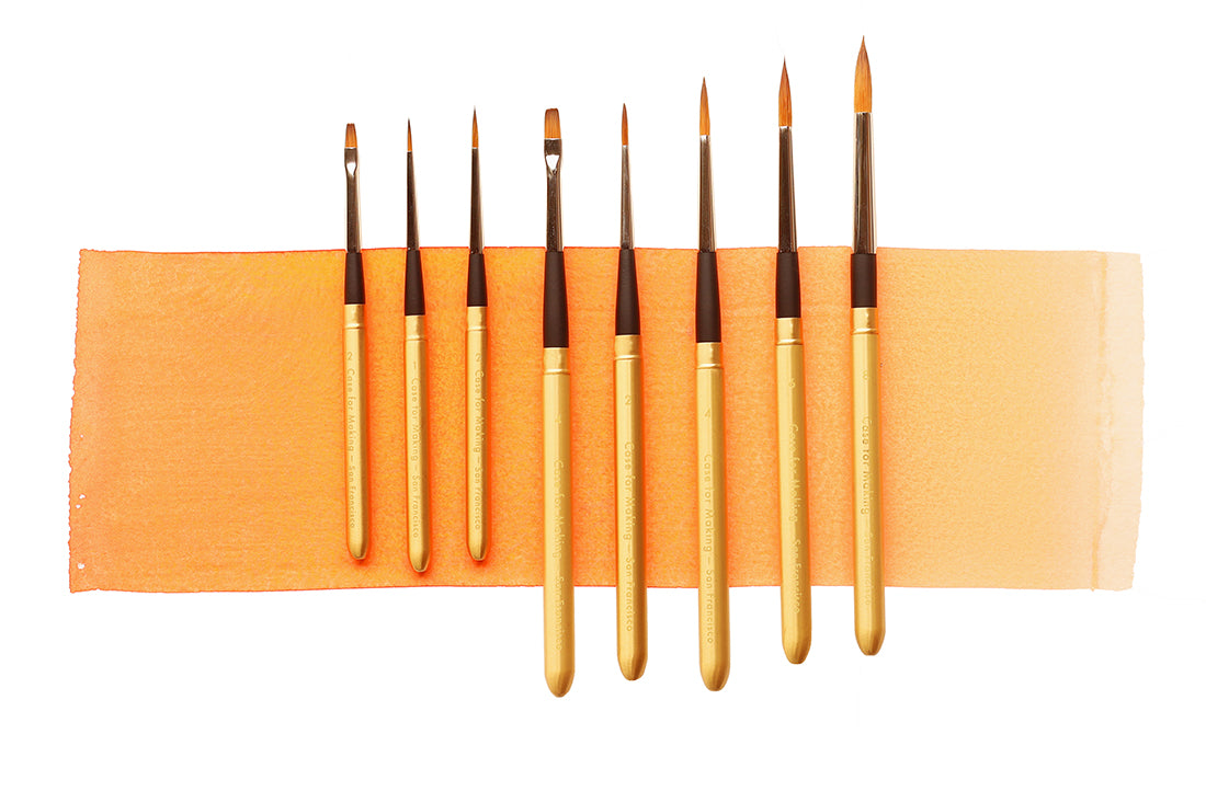 CfM Ultimate Travel Brush Bundle, with this ultimate bundle, you'll receive each of our CfM Standard Matte Gold and Mini Matte Gold Travel…