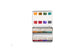 Case for Making pans filled with handmade watercolor paint, ready to be placed into the 8-Color Ultra-Blends Watercolor Travel Palette.