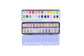Case for Making pans filled with handmade watercolor paint, ready to be placed into the 24-Color Seriously, All the Feels Blends Watercolor Palette.