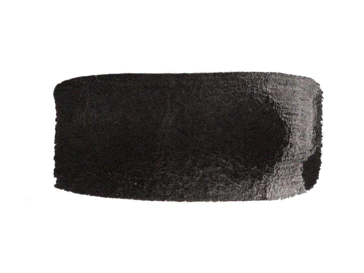 A hand painted swatch of Vine Black.