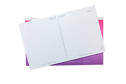 Additional product photo of the CfM Watercolor Postcards.