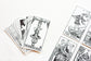 A close up of a few Watercolor Tarot Cards.