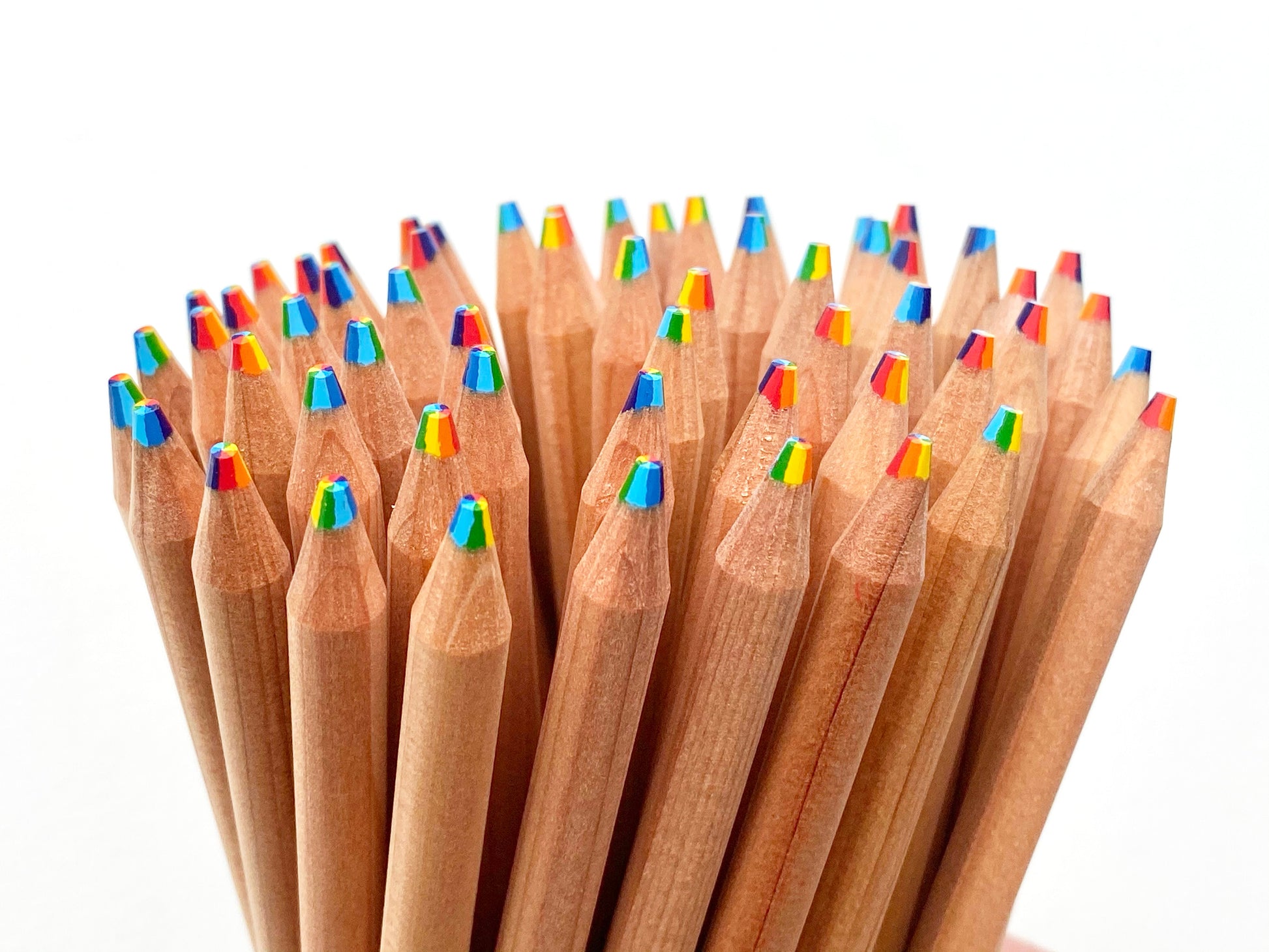 BeGoody 7-Color Colored Pencil, super-fun 7-color colored pencil! Yes please! This nostalgic pencil is a fan favorite in our shop and among our staff!