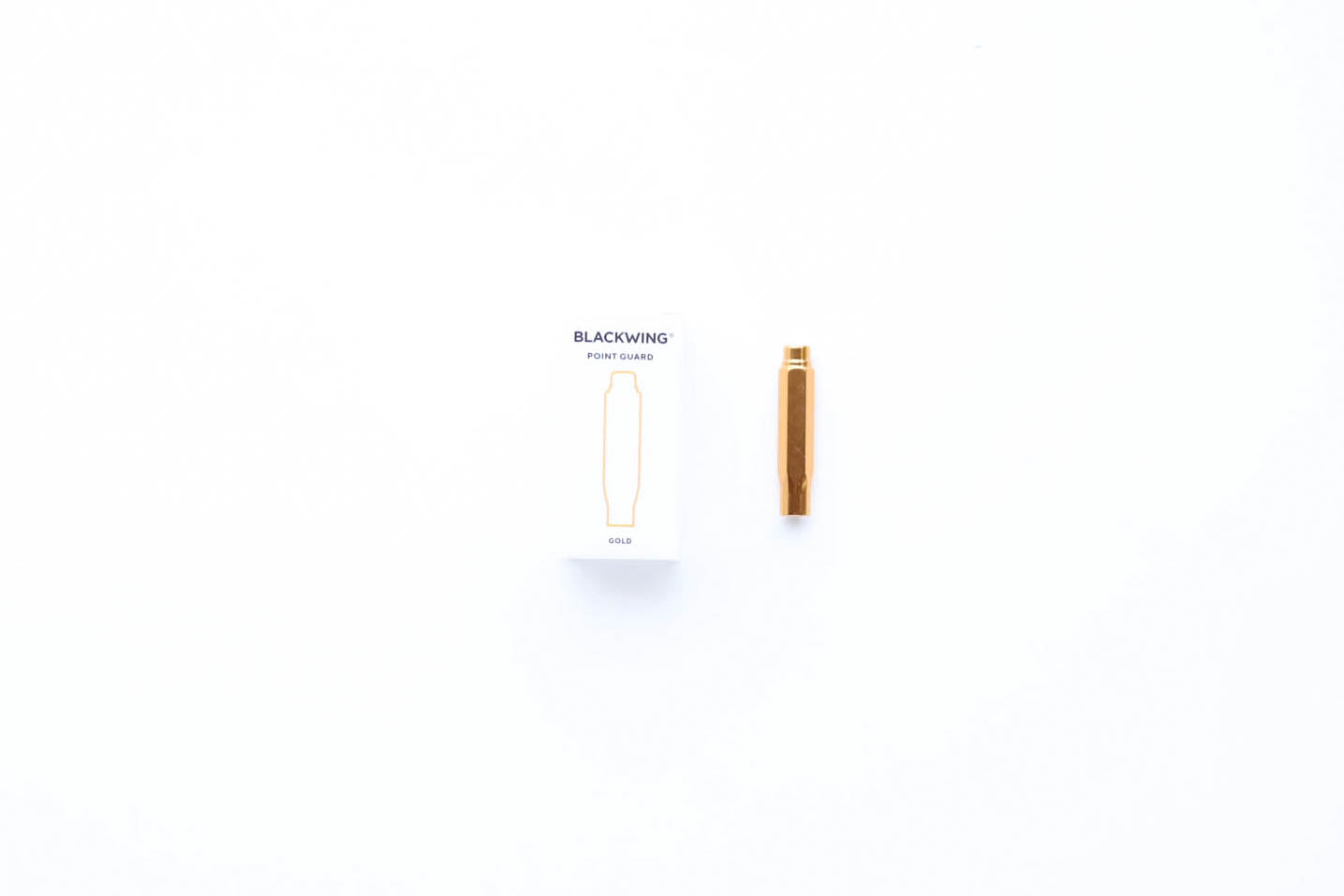 Blackwing Gold Point Guard, keep your pencil tip safe, and your pencil bag clean with a point guard!