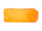 A hand painted swatch of CfM Tangerine.