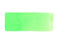 A hand painted swatch of Fluorescent Green.