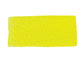 A hand painted swatch of Fluorescent Yellow.